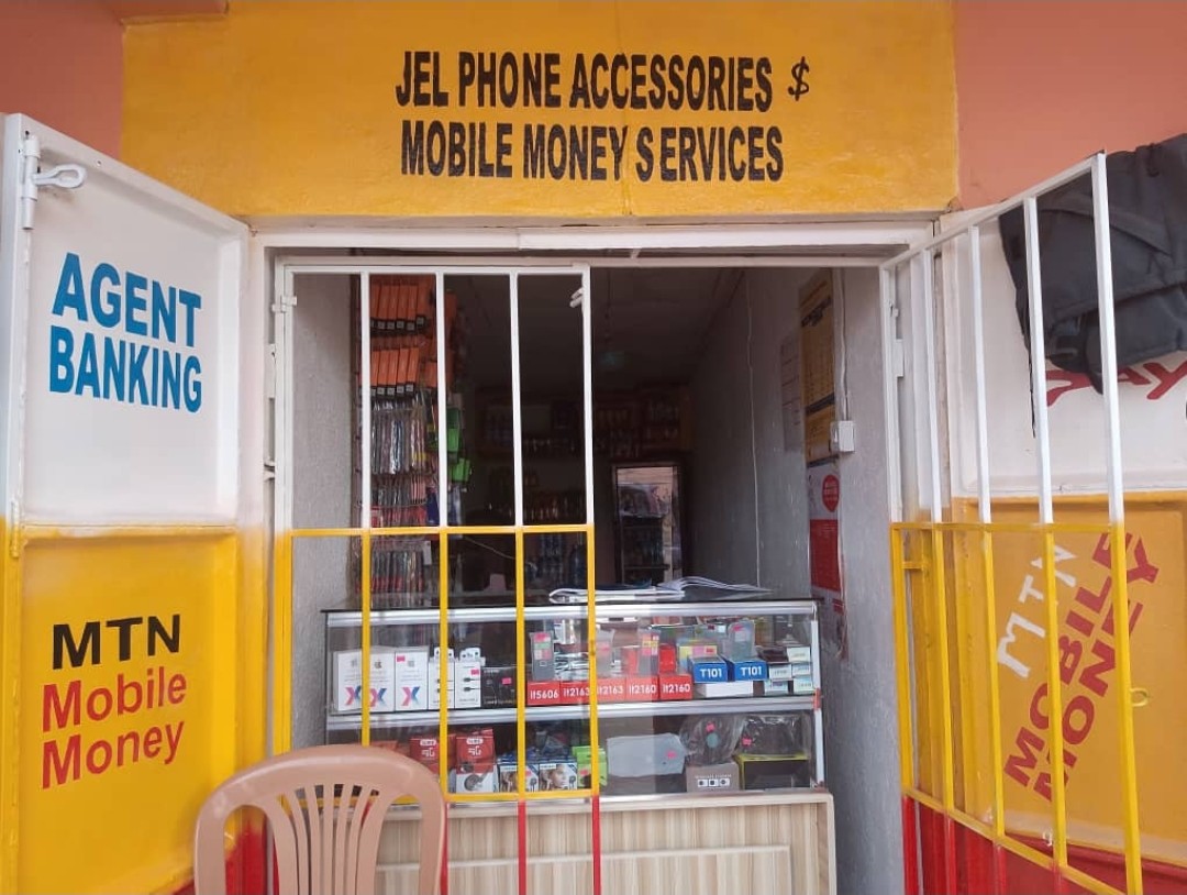 Jakim Enterprises — Mobile Money, Agent Banking and MTN services shop front