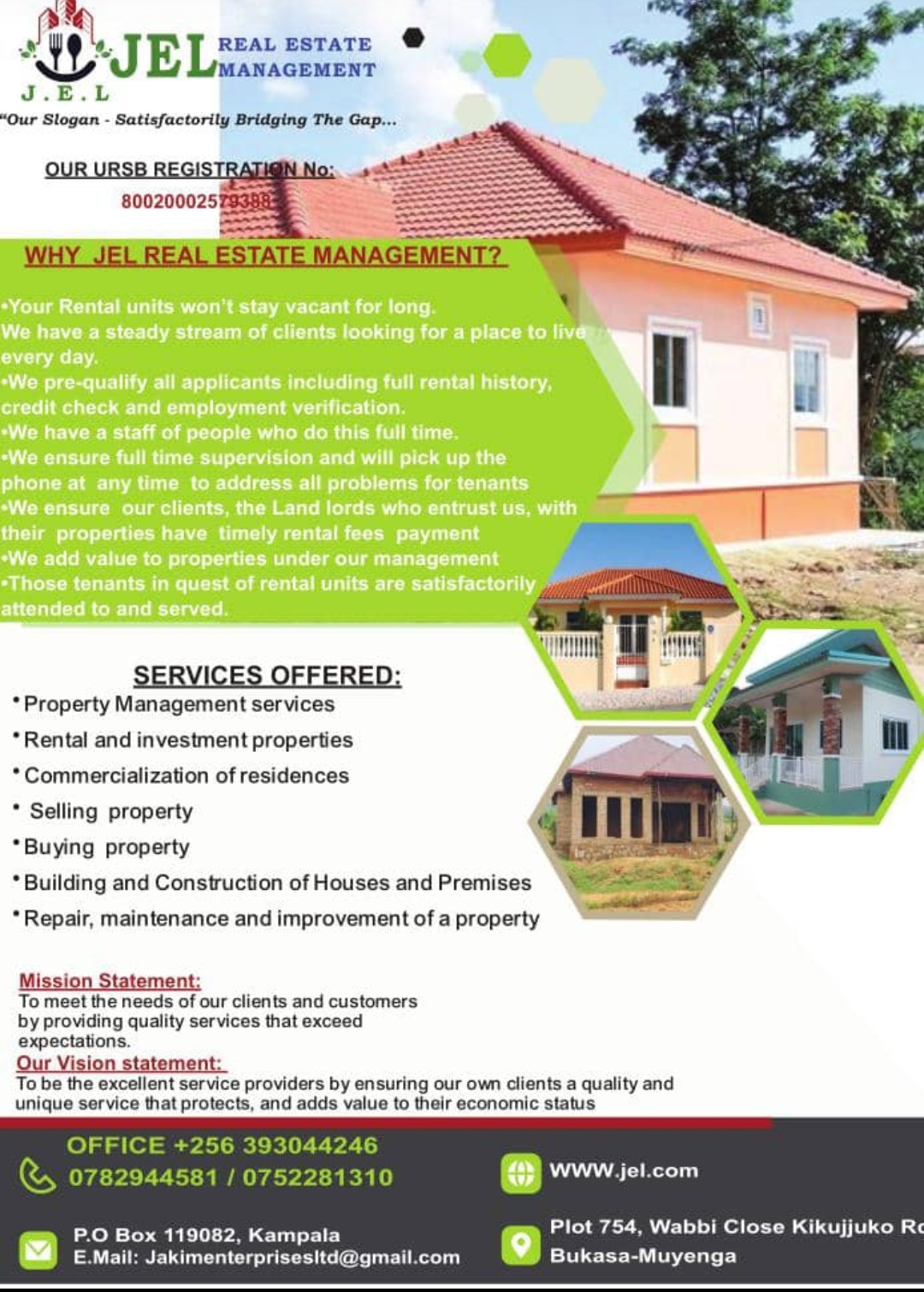 Jakim Enterprises Real Estate — houses for sale and rent in Uganda